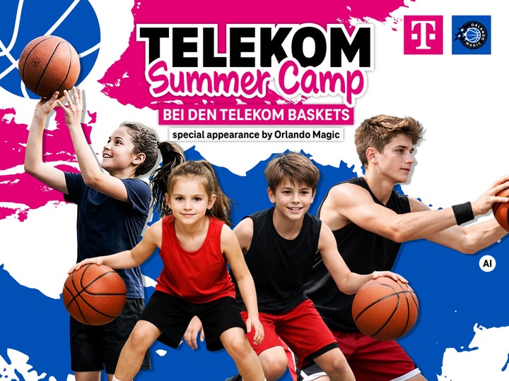 Telekom Summer Camp mit Orlando Magic und Telekom Baskets