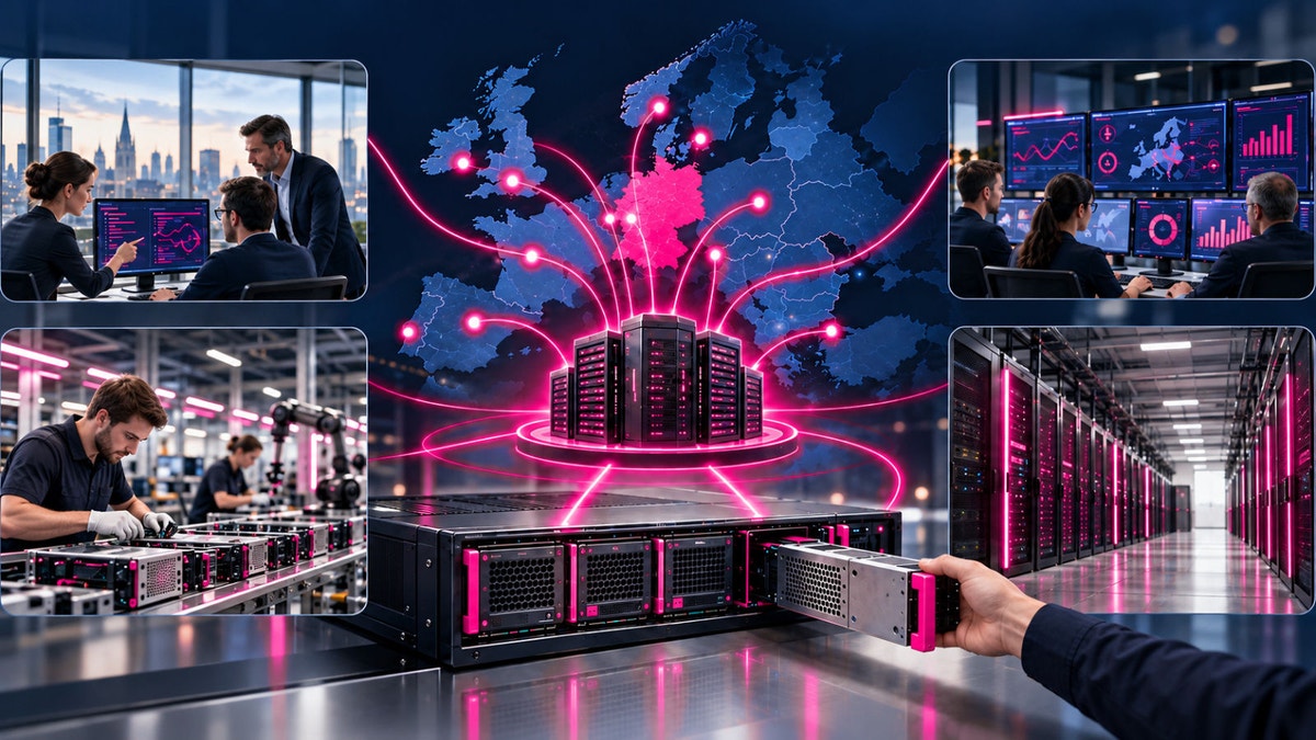 Firmennetz wird betrieben in Deutschland mit Technik aus Deutschland und Datenspeicher in Deutschland.