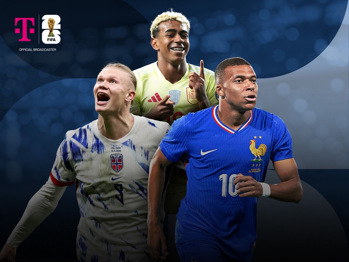 Täglich Top-Partien: MagentaTV gibt erste Exklusivspiele zur WM 2026 bekannt