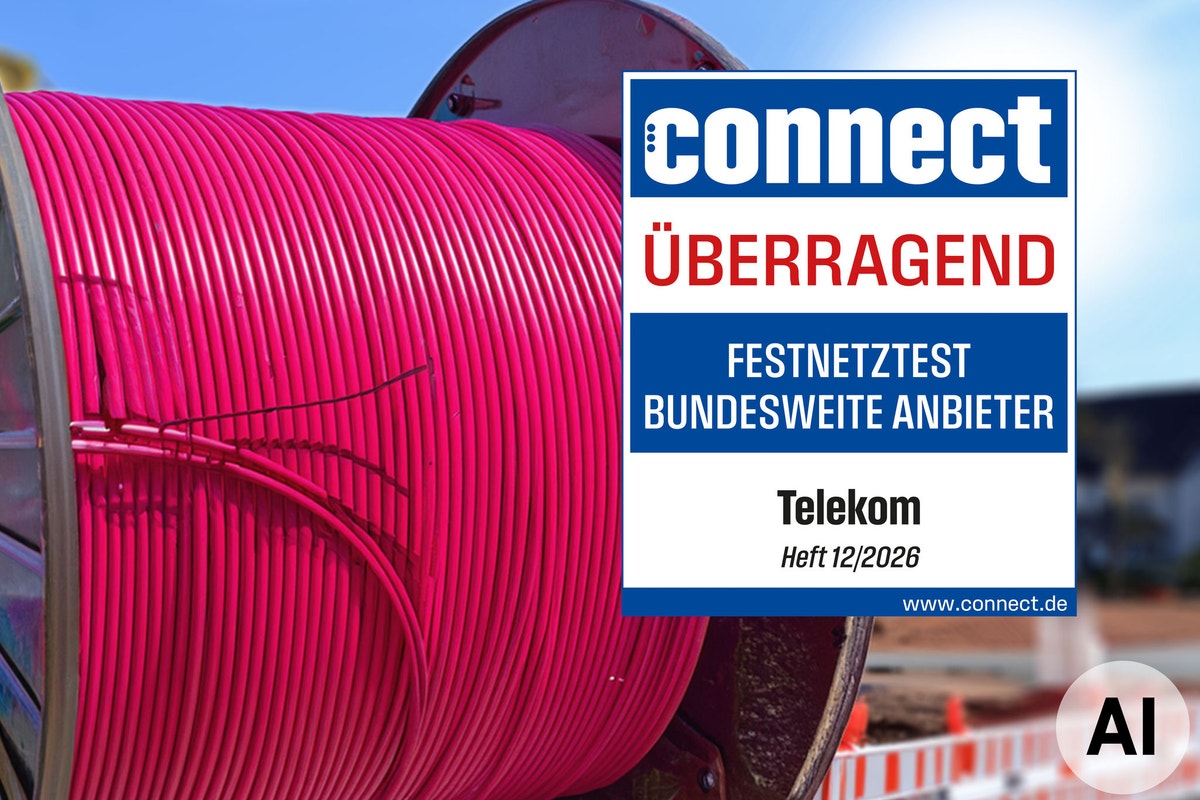 Telekom gewinnt erneut den connect-Festnetztest