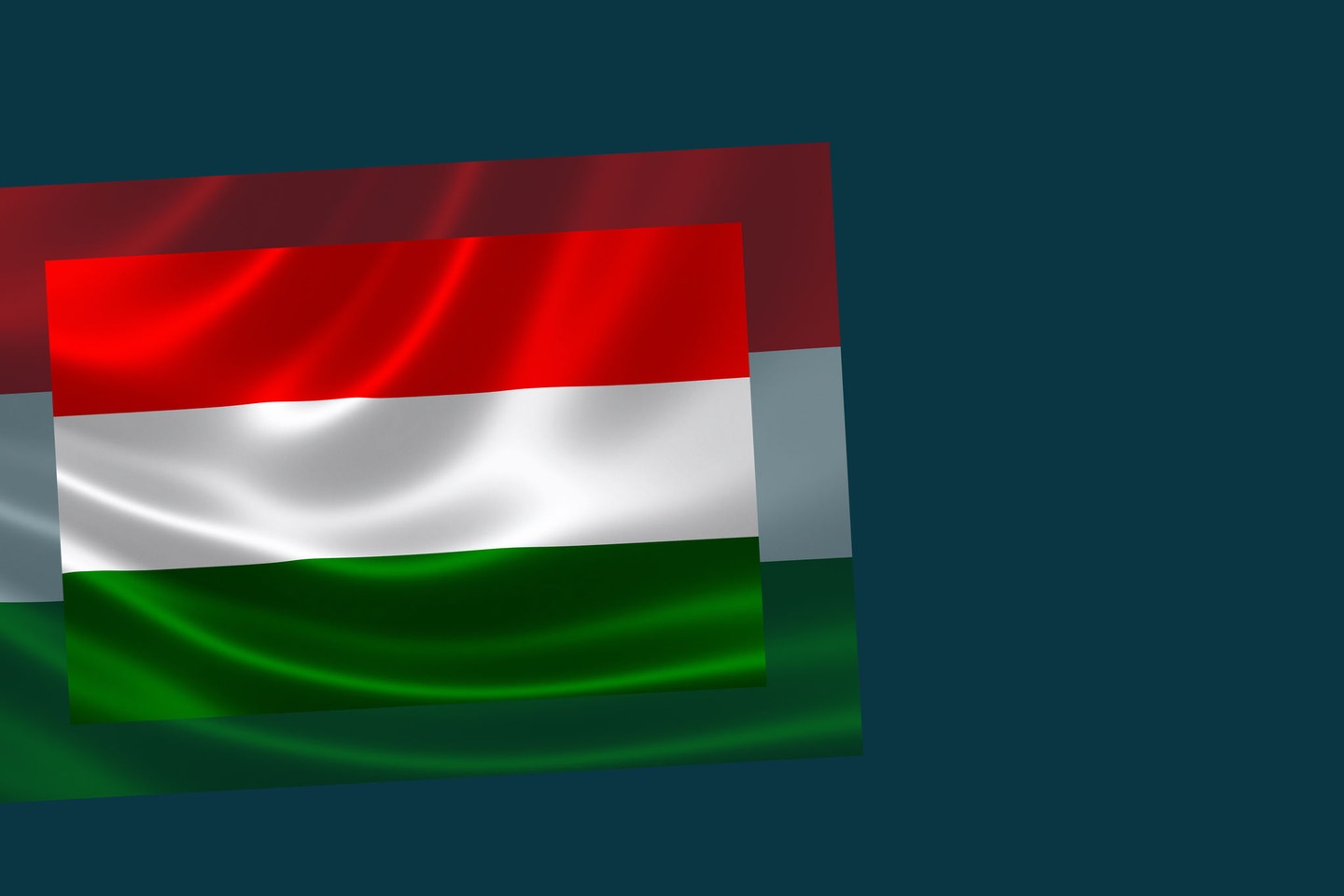 Flagge Ungarn