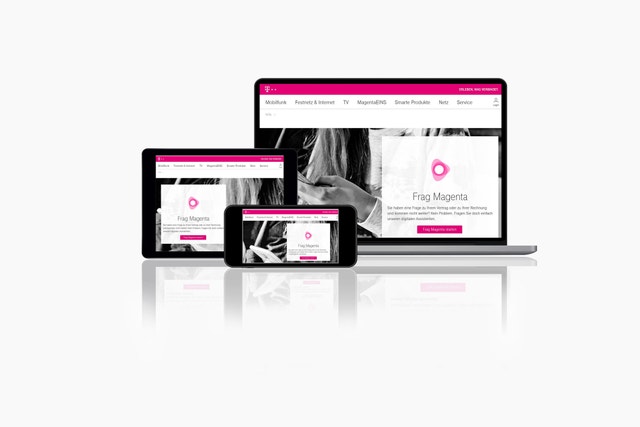 Unser Chatbot Frag Magenta hilft rund um die Uhr